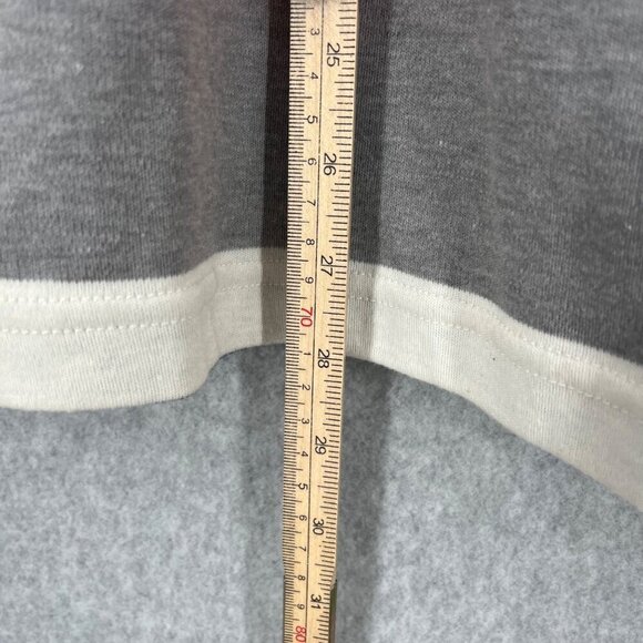 Lauren Grey VTG Women Turtleneck LS Shirt Size M Multicolor Stripe Oversized NEW - Picture 12 of 14